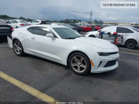 1G1FB1RX0H0131556 — 2017 Chevrolet Camaro, Задняя часть, фото до ремонта
