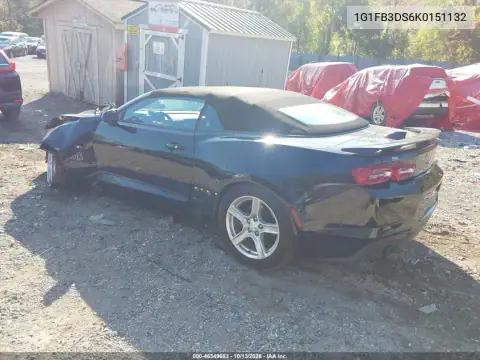 1G1FB3DS6K0151132 — 2019 Chevrolet Camaro, фото 3 с аукциона IAAI, Передняя часть