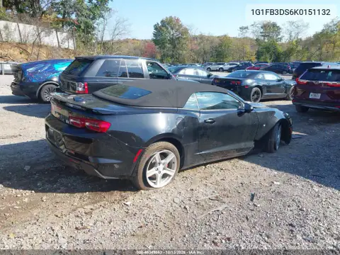 1G1FB3DS6K0151132 — 2019 Chevrolet Camaro, фото 4 с аукциона IAAI, Передняя часть
