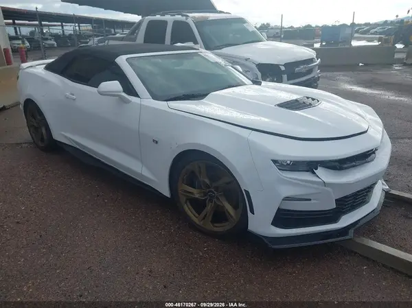 1G1FH3D74L0117413 — 2020 Chevrolet Camaro, Передняя часть (Front End), фото до ремонта