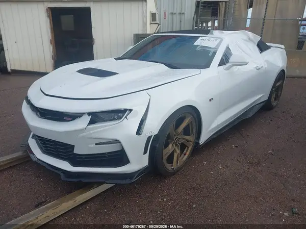 1G1FH3D74L0117413 — 2020 Chevrolet Camaro, фото 2 с аукциона IAAI, Передняя часть