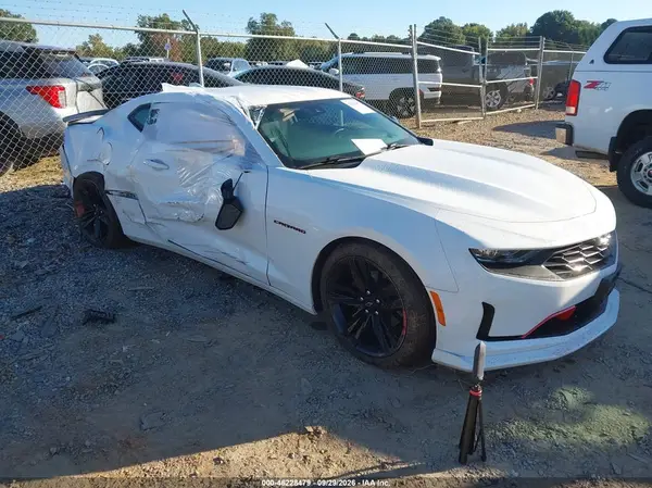 1G1FD1RS9N0124597 — 2022 Chevrolet Camaro, Левый бок (Left Side), фото до ремонта