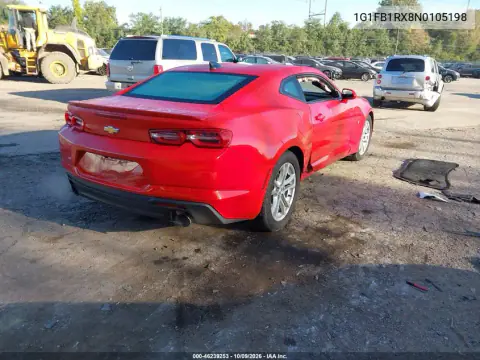 2022 Chevrolet Camaro Rwd 1Ls VIN 1G1FB1RX8N0105198 фото 5