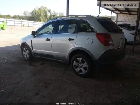 2014 Chevrolet Captiva Sport 2Ls VIN 3GNAL2EK4ES546034 фото 3