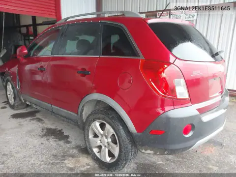 2014 Chevrolet Captiva Sport 2Ls VIN 3GNAL2EK1ES511645 фото 4