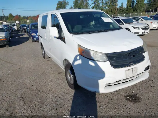 3N63M0ZN0FK695417 — 2015 Chevrolet City Express 1LT, Передняя и задняя части (Front & Rear), фото до ремонта