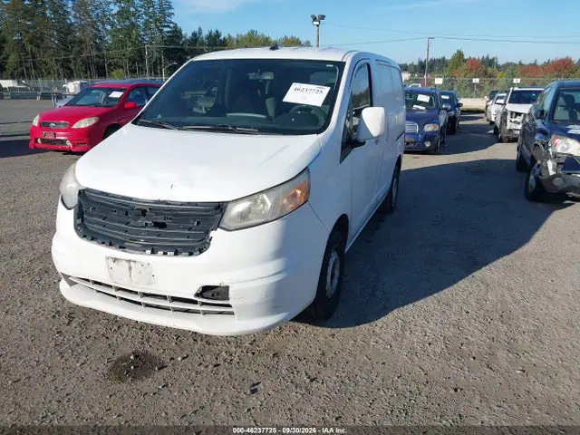 3N63M0ZN0FK695417 — 2015 Chevrolet City Express 1LT, фото 2 с аукциона IAAI 14.10.2026, Передняя и задняя части