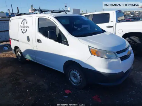 3N63M0ZN5FK723454 — 2015 Chevrolet City Express, Левая сторона, фото до ремонта