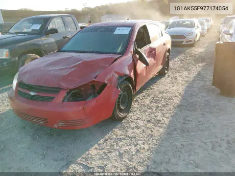 2007 Chevrolet Cobalt Ls VIN 1G1AK55F977174054 фото 2