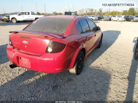 2007 Chevrolet Cobalt Ls VIN 1G1AK55F977174054 фото 4