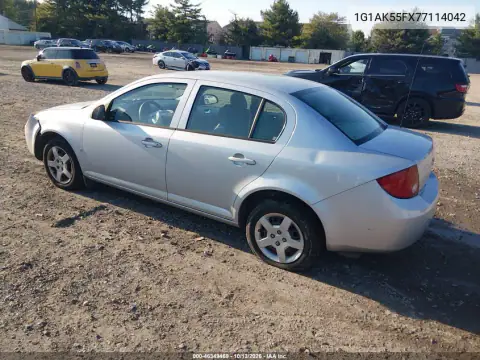 1G1AK55FX77114042 — 2007 Chevrolet Cobalt, фото 4 с аукциона IAAI, Передняя часть