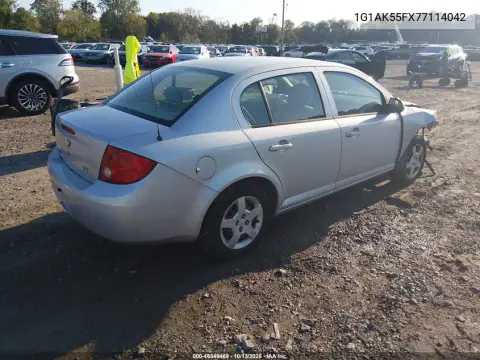 1G1AK55FX77114042 — 2007 Chevrolet Cobalt, фото 5 с аукциона IAAI, Передняя часть
