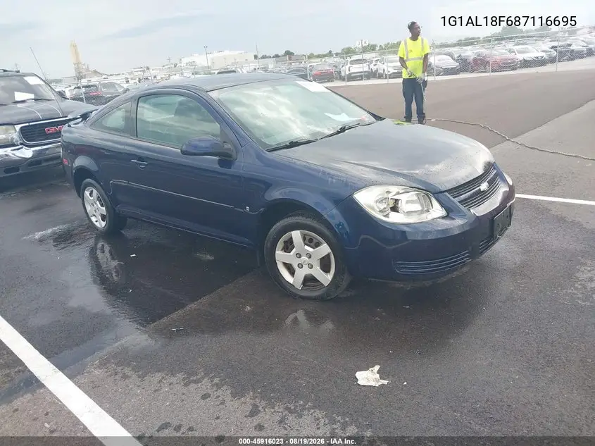 2008 Chevrolet Cobalt Lt VIN 1G1AL18F687116695 фото 1