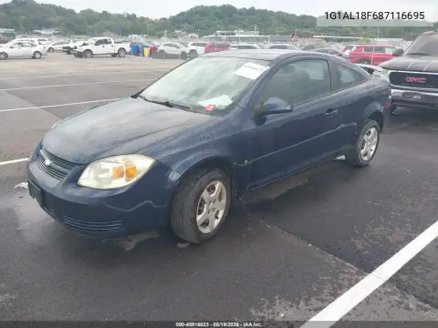 2008 Chevrolet Cobalt Lt VIN 1G1AL18F687116695 фото 2