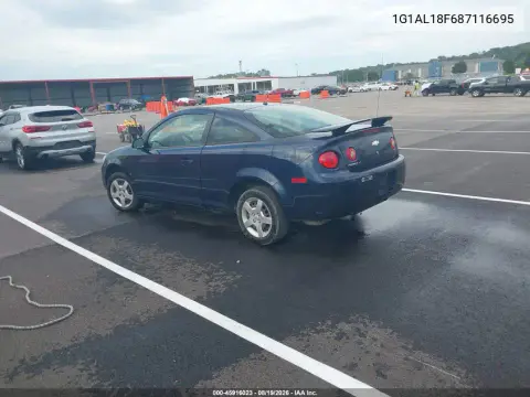 2008 Chevrolet Cobalt Lt VIN 1G1AL18F687116695 фото 3