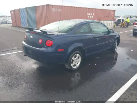 2008 Chevrolet Cobalt Lt VIN 1G1AL18F687116695 фото 4