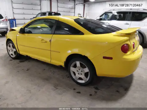 2008 Chevrolet Cobalt Lt VIN 1G1AL18F287120467 фото 3