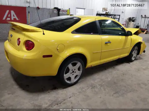 2008 Chevrolet Cobalt Lt VIN 1G1AL18F287120467 фото 4