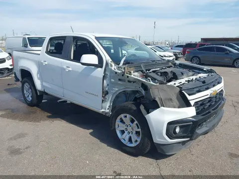 1GCGSCEN9M1261691 — 2021 Chevrolet Colorado 2WD Short Box LT, Передняя часть (Front End), фото до ремонта