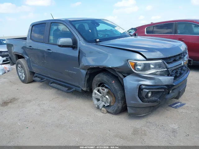 2021 Chevrolet Colorado 2wd Short Box Lt VIN 1GCGSCEN0M1223248 фото 1