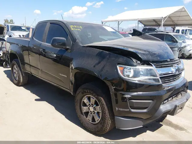1GCHSBEAXJ1209249 — 2018 Chevrolet Colorado Wt, Передняя часть слева (Left Front), фото до ремонта
