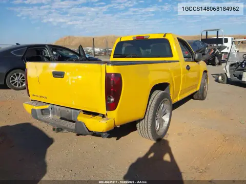 2006 Chevrolet Colorado Ls VIN 1GCCS148068184962 фото 4