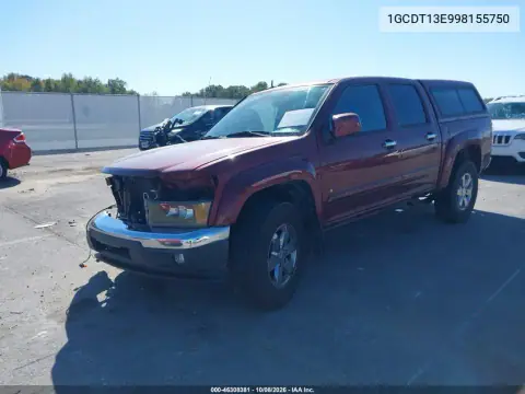 2009 Chevrolet Colorado Lt VIN 1GCDT13E998155750 фото 3