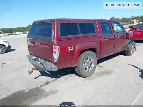 2009 Chevrolet Colorado Lt VIN 1GCDT13E998155750 фото 5