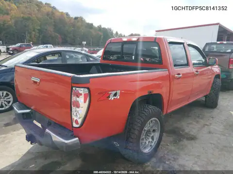 1GCHTDFP5C8141352 — 2012 Chevrolet Colorado, фото 5 с аукциона IAAI, Задняя часть