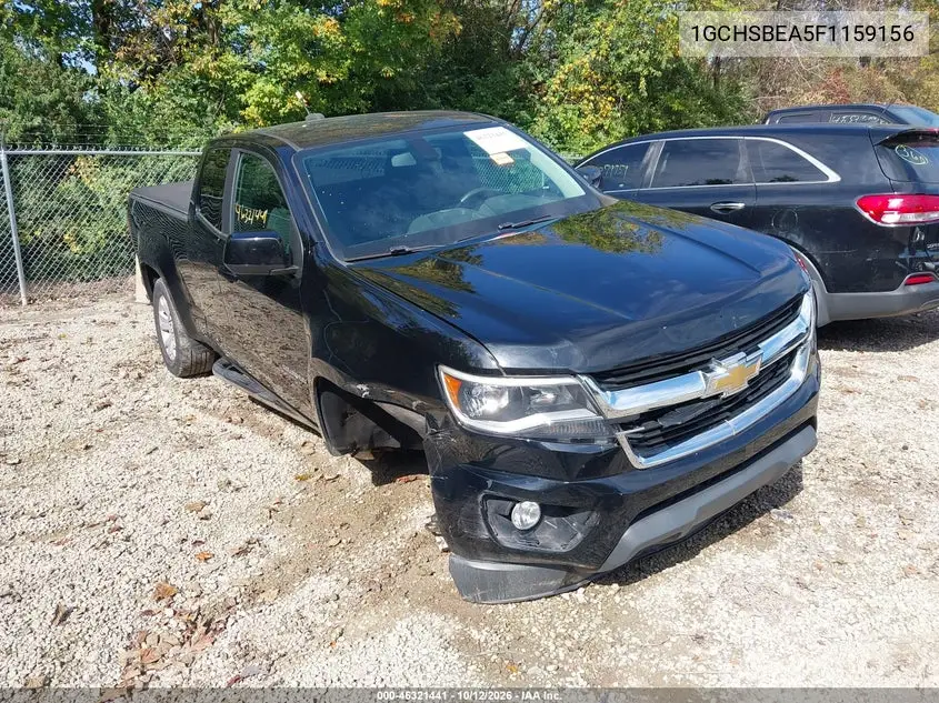 2015 Chevrolet Colorado Lt VIN 1GCHSBEA5F1159156 фото 2