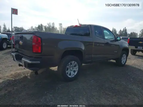 2016 Chevrolet Colorado Wt VIN 1GCHSBE17G1309978 фото 5