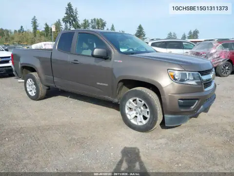 1GCHSBE15G1311373 — 2016 Chevrolet Colorado, Естественный износ, фото до ремонта