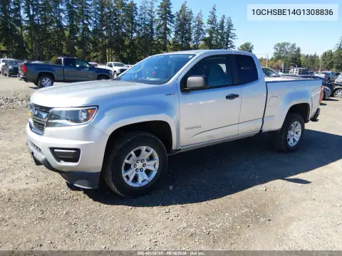 2016 Chevrolet Colorado Wt VIN 1GCHSBE14G1308836 фото 3