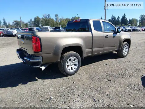 2016 Chevrolet Colorado Wt VIN 1GCHSBE14G1311199 фото 5