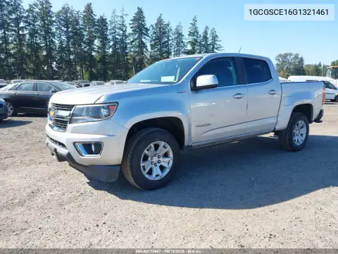 2016 Chevrolet Colorado Lt VIN 1GCGSCE16G1321461 фото 3