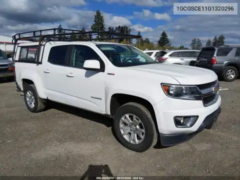 1GCGSCE11G1320296 — 2016 Chevrolet Colorado, Естественный износ, фото до ремонта