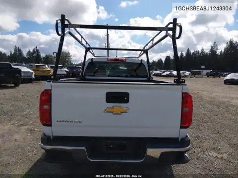 1GCHSBEA8J1243304 — 2018 Chevrolet Colorado, Естественный износ, фото до ремонта