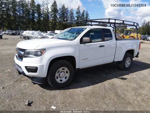 2018 Chevrolet Colorado Wt VIN 1GCHSBEA8J1243304 фото 3