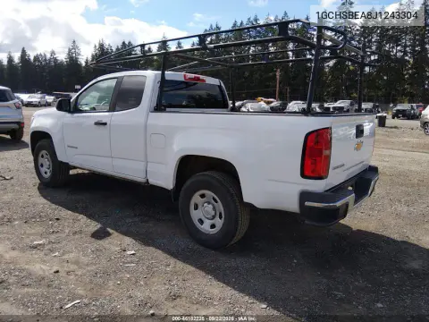 2018 Chevrolet Colorado Wt VIN 1GCHSBEA8J1243304 фото 4