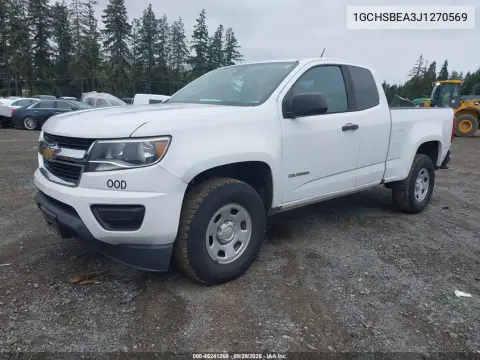 2018 Chevrolet Colorado Wt VIN 1GCHSBEA3J1270569 фото 3