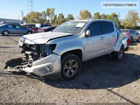 2018 Chevrolet Colorado Z71 VIN 1GCGTDEN5J1158816 фото 3