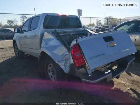 2018 Chevrolet Colorado Z71 VIN 1GCGTDEN5J1158816 фото 4