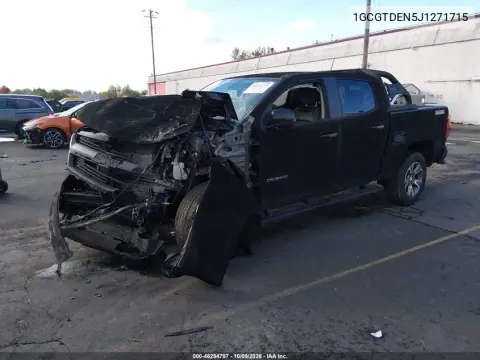2018 Chevrolet Colorado Z71 VIN 1GCGTDEN5J1271715 фото 2