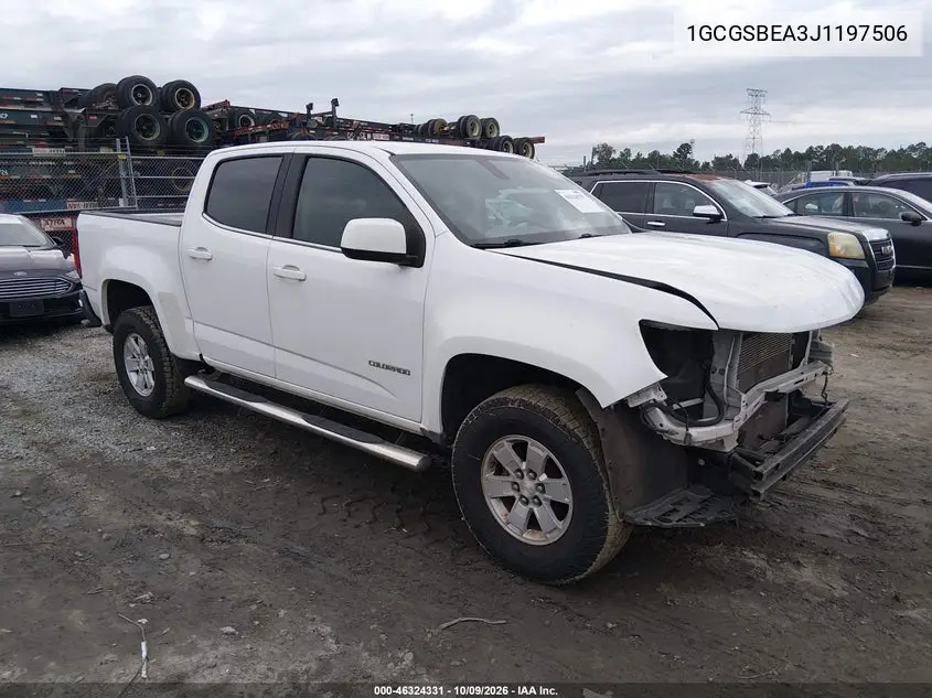 2018 Chevrolet Colorado Wt VIN 1GCGSBEA3J1197506 фото 2
