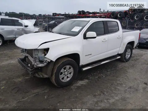 2018 Chevrolet Colorado Wt VIN 1GCGSBEA3J1197506 фото 3