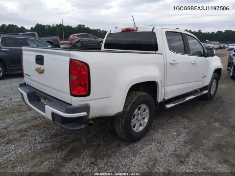 2018 Chevrolet Colorado Wt VIN 1GCGSBEA3J1197506 фото 5