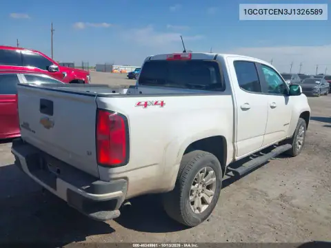 1GCGTCEN3J1326589 — 2018 Chevrolet Colorado, фото 5 с аукциона IAAI, Передняя часть