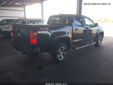 2019 Chevrolet Colorado Z71 VIN 1GCGTDEN1K1260115 фото 5