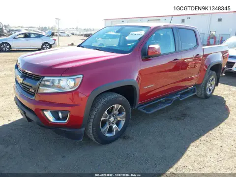 2019 Chevrolet Colorado Z71 VIN 1GCGTDEN9K1348345 фото 3