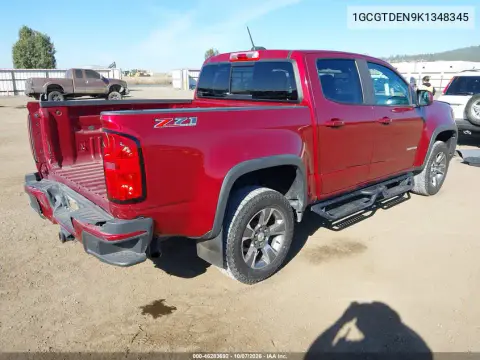 2019 Chevrolet Colorado Z71 VIN 1GCGTDEN9K1348345 фото 5